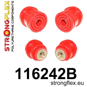 Strongflex Mercedes E-Klasse Achterstesubframe -rubberset – 116242B