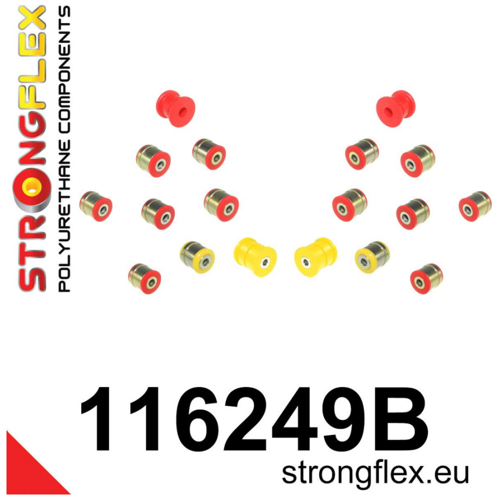 Strongflex Mercedes CL / S-Klasse Achterwielophanging set – 116249B