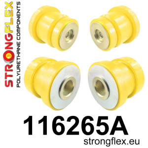 Strongflex Mercedes CLS / E-Klasse / SL Achteras-subframe rubberset SPORT – 116265A