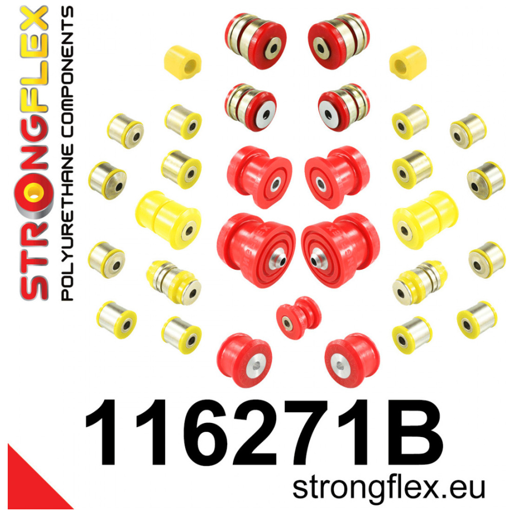 Strongflex Mercedes C-Klasse / E-Klasse Complete ophangrubberset – 116271B