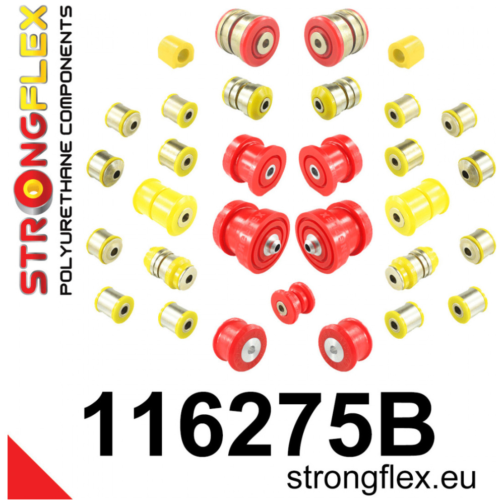 Strongflex Mercedes CLS / E-Klasse Complete ophangrubberset – 116275B