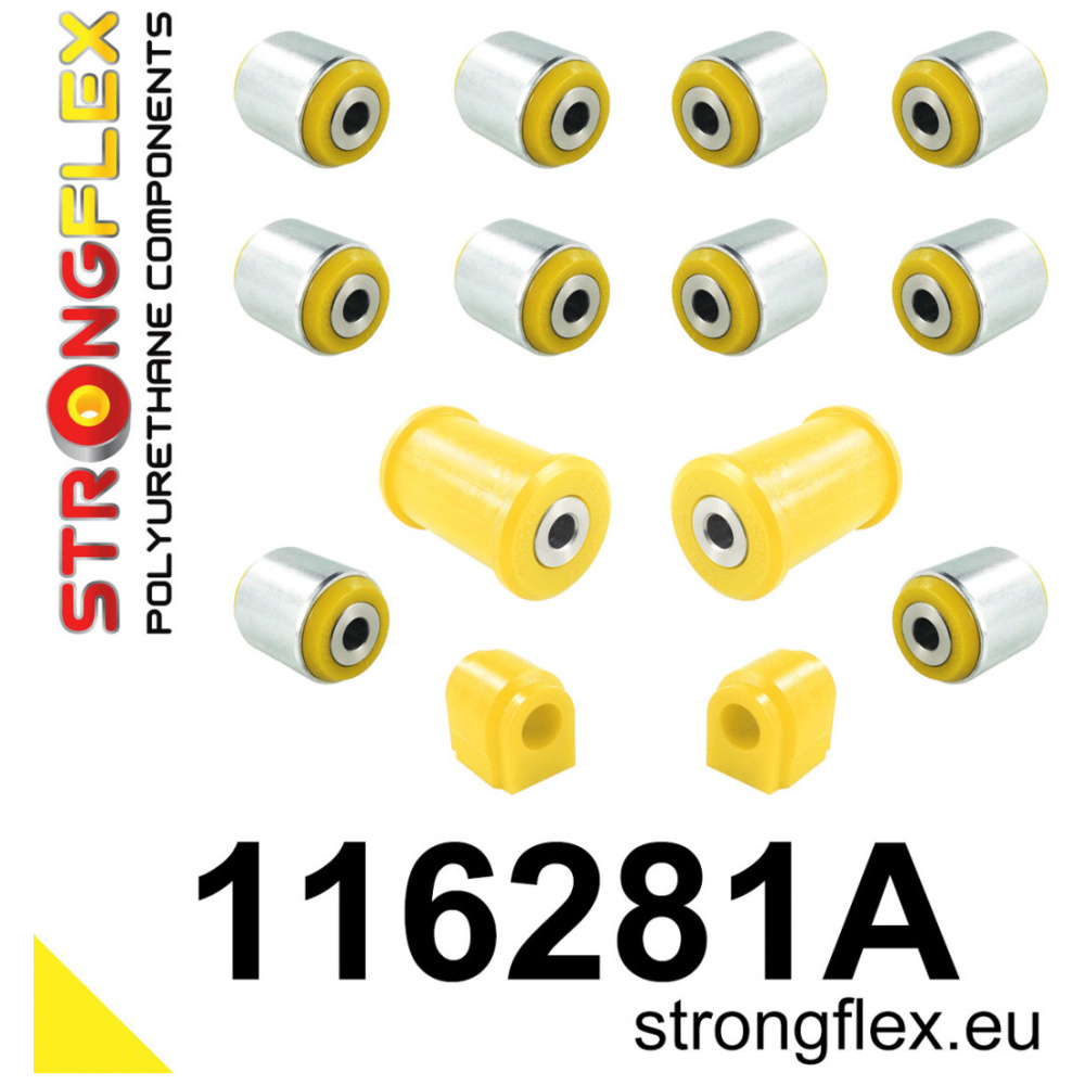 Strongflex Infiniti / Mercedes Achteras rubberset SPORT – 116281A