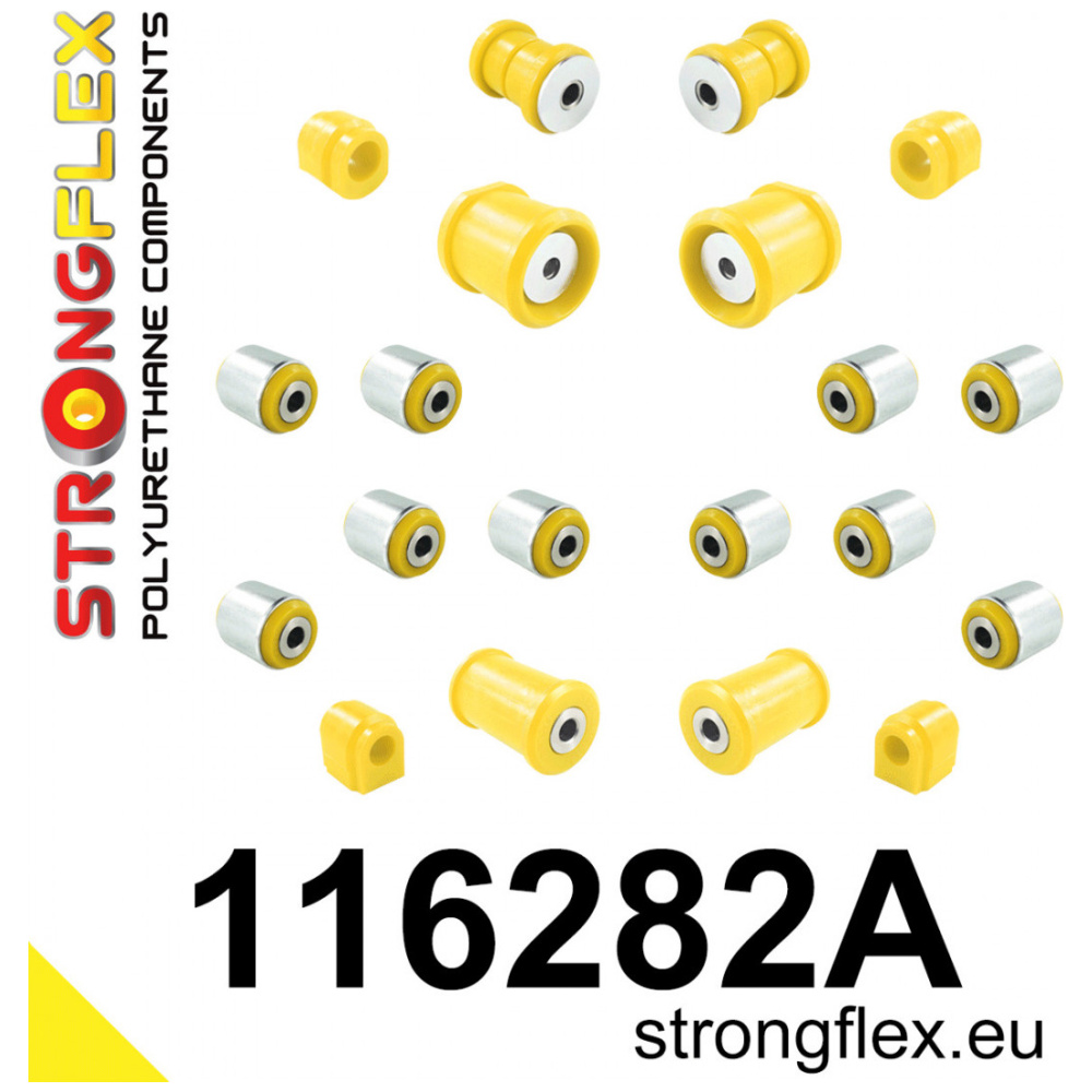 Strongflex Infiniti / Mercedes Complete ophangrubberset SPORT – 116282A