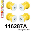 Strongflex Mercedes GL / GLE / GLS Vooras-subframe – rubberset SPORT – 116287A