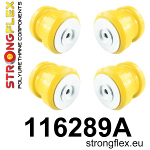 Strongflex Mercedes GL / GLE / GLS Achteras-subframe rubberset SPORT – 116289A