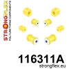 Strongflex Mercedes W123 Polyurethaan rubberset vooras SPORT – 116311A