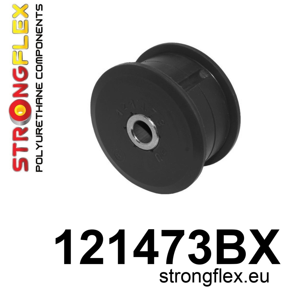 Strongflex Mitsubishi Lancer / Evolution Achteras differentieelophanging rubber achter ZWART – 121473BX