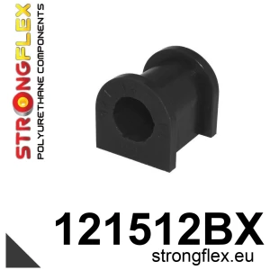 Strongflex Mitsubishi Lancer / Evolution Achterste stabilisatorrubber ZWART – 121512BX