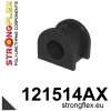Strongflex Mitsubishi Lancer / Evolution Voorste/achterste stabilisatorrubber SPORT ZWART – 121514AX
