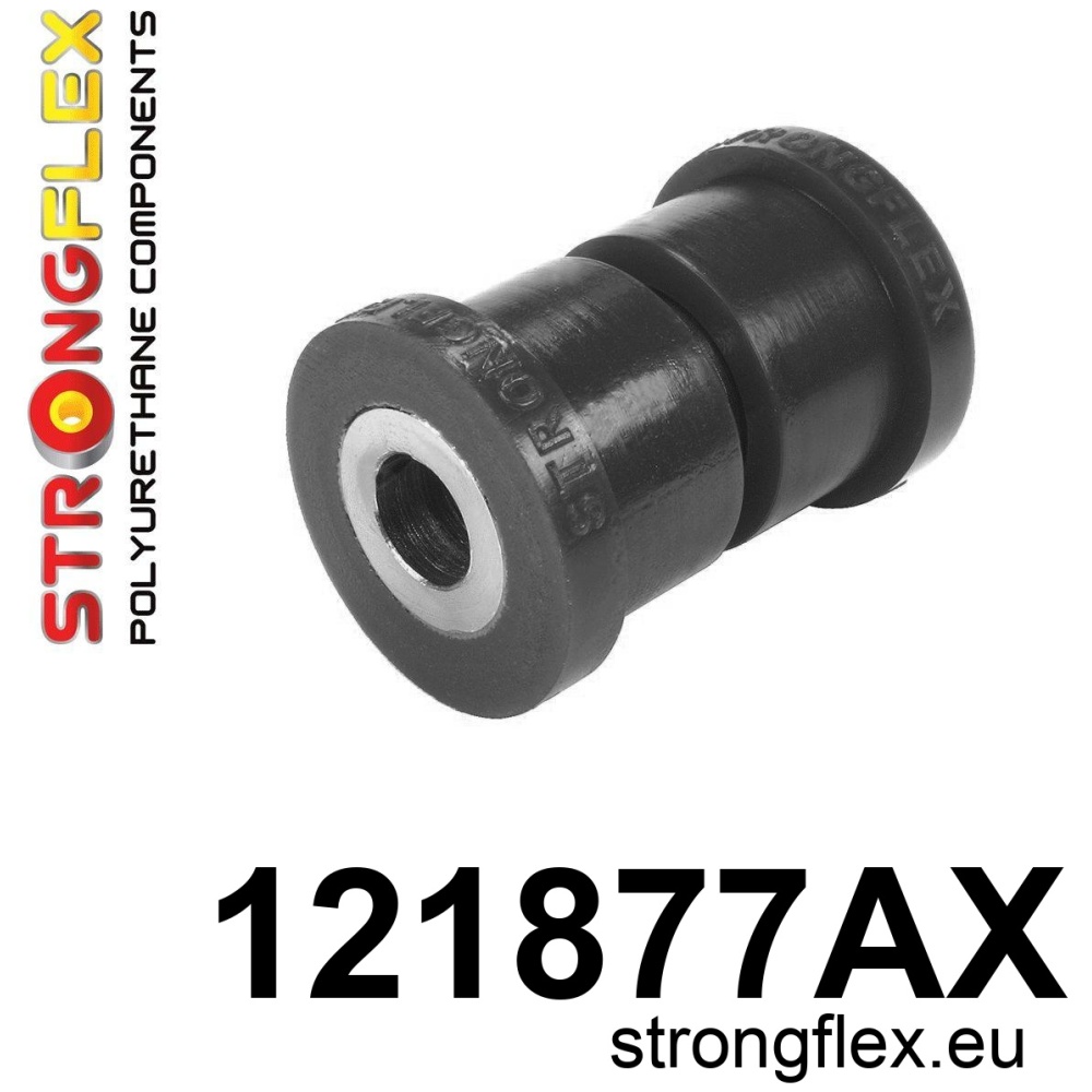 Strongflex Citroën / Peugeot Vooras voorste draagarmrubber SPORT ZWART – 121877AX