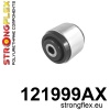 Strongflex Mitsubishi Eclipse / Galant Vooras draagarm achterste rubber SPORT ZWART – 121999AX