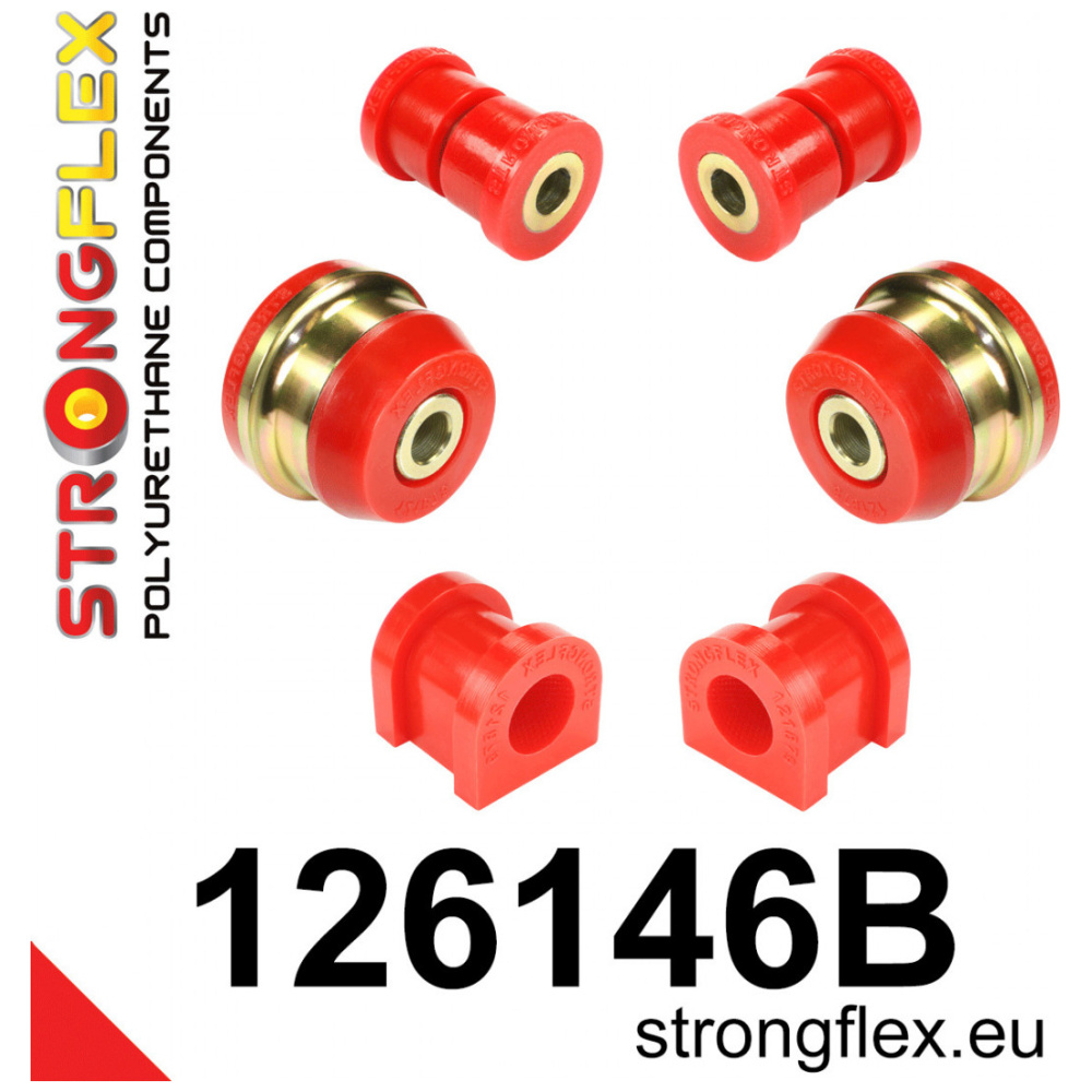 Strongflex Citroën / Peugeot Vooras rubberset – 126146B
