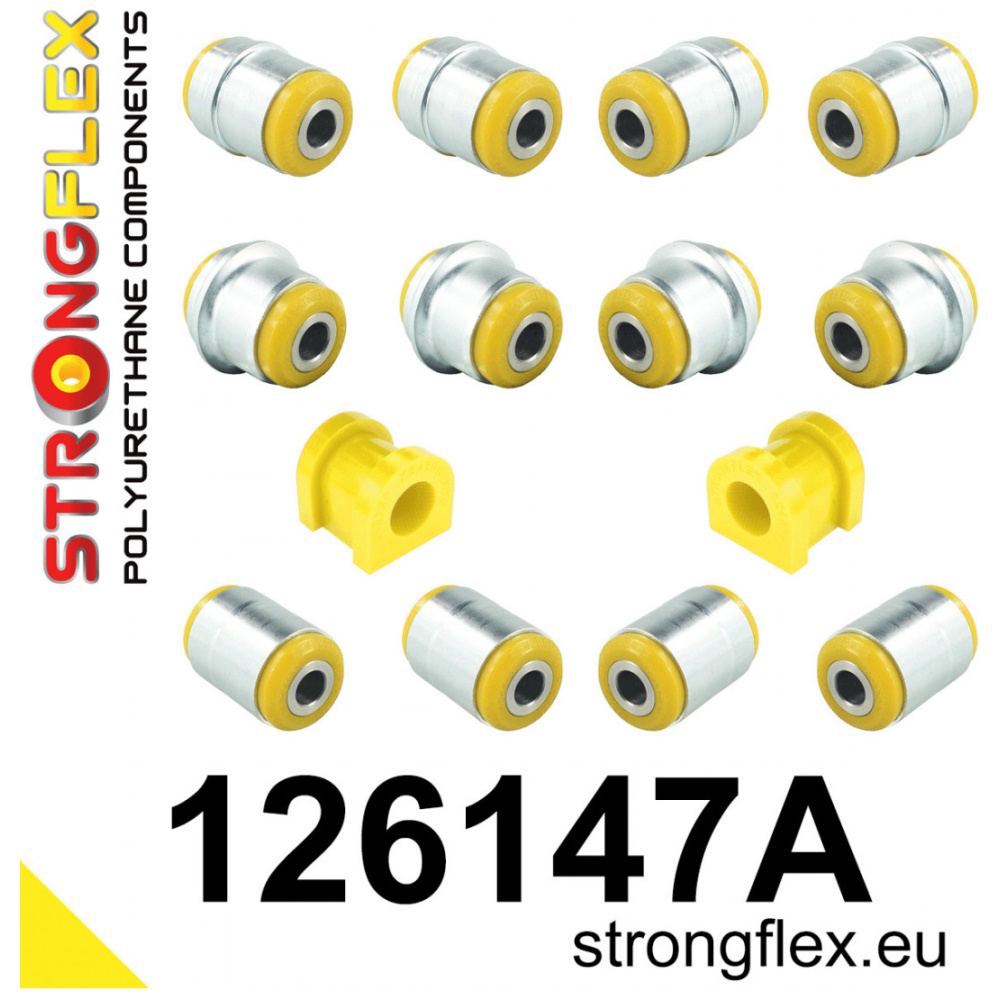 Strongflex Citroën / Peugeot Achteras rubberset SPORT – 126147A