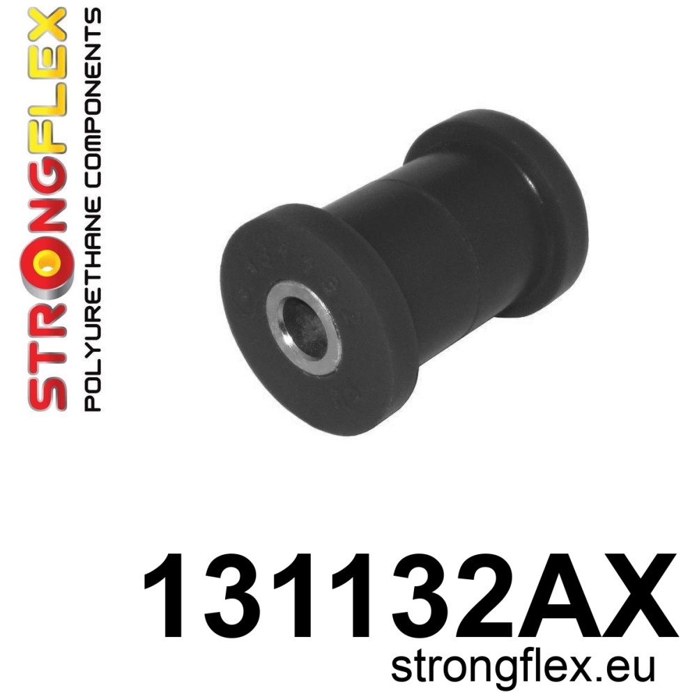 Strongflex Fiat Voorste draagarm voorste rubber SPORT – 131132AX ZWART