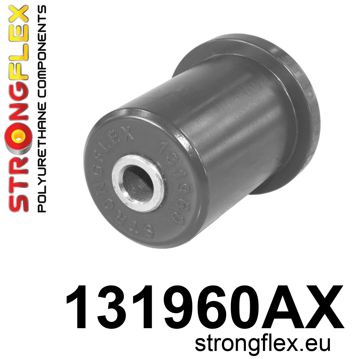Strongflex Daewoo Espero / Lanos / Nexia Silentbloc de fixation d'essieu arrière 49 mm SPORT NOIR – 131960AX 1 Strongflex Daewoo Espero / Lanos / Nexia Silentbloc de fixation d’essieu arrière 49 mm SPORT NOIR – 131960AX
