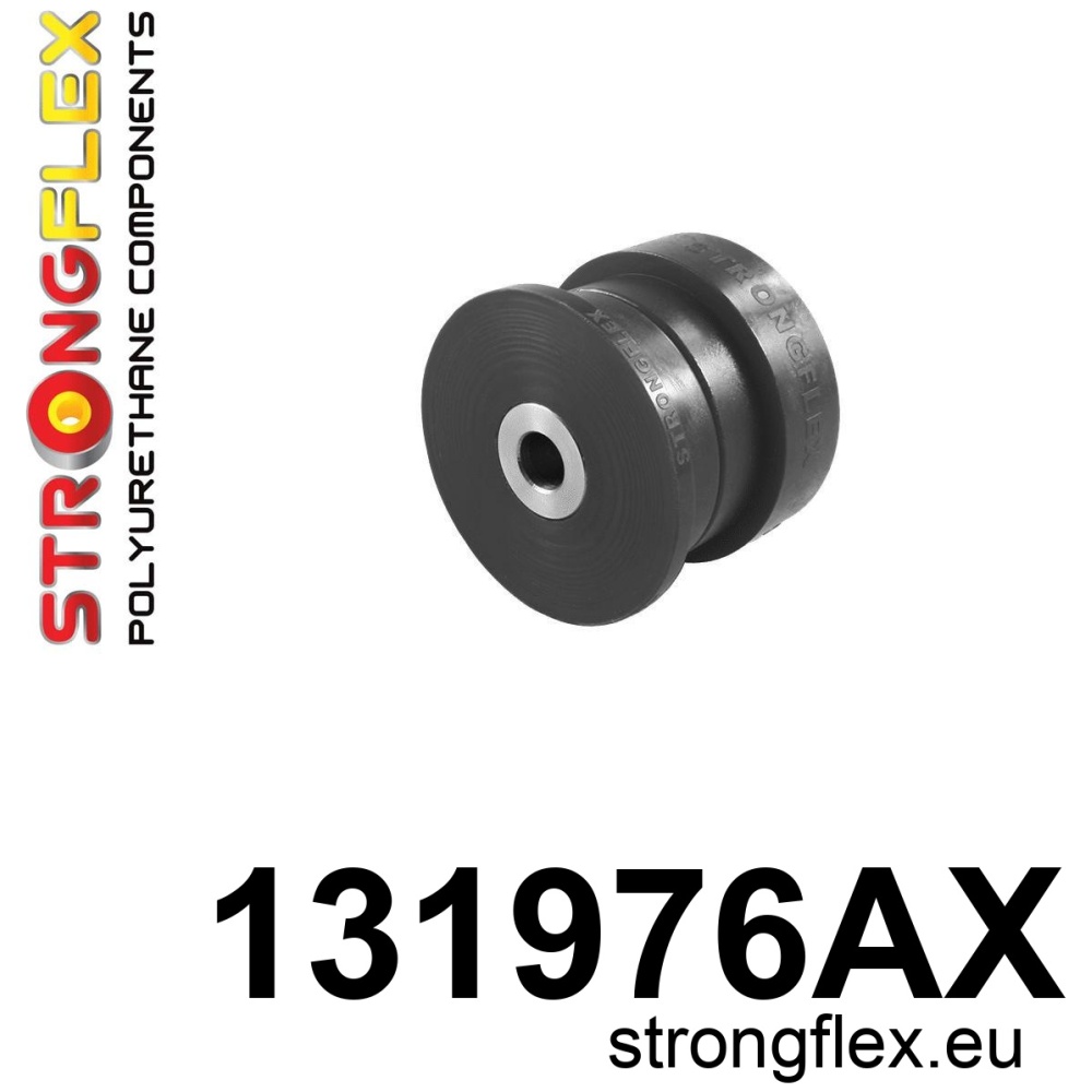 Strongflex Saab 9-5 Achterste langsdraagarm – voorste rubber SPORT ZWART – 131976AX