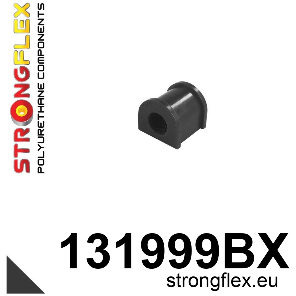 Strongflex Cadillac / Fiat Stabilisatorrubber achter ZWART – 131999BX