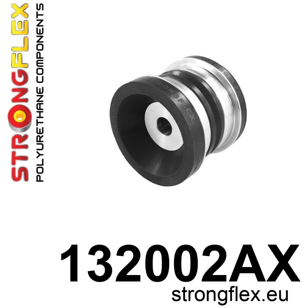 Strongflex Cadillac / Fiat Voorste subframe – voorste rubber SPORT ZWART – 132002AX