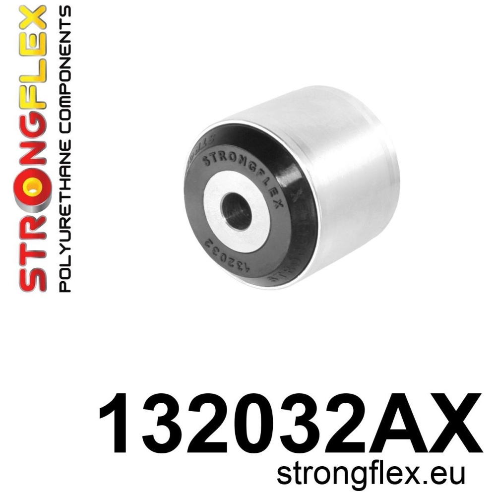 Strongflex Saab 9-3 / 900 Voorste draagarmrubber – buitenzijde SPORT ZWART – 132032AX