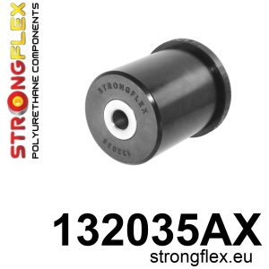 Strongflex Saab 9-3 / 900 Achterste steunrubber SPORT ZWART – 132035AX