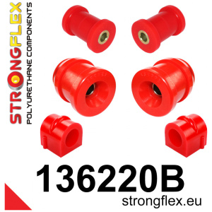 Strongflex Cadillac / Fiat Polyurethaan rubberset vooras – 136220B