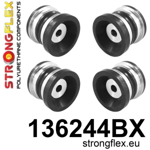 Strongflex Cadillac / Fiat Voorste subframe – voorste rubber ZWART – 132002BX