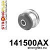 Strongflex Peugeot Voorste draagarmrubber 56mm SPORT ZWART – 141500AX
