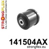 Strongflex Citroën / Peugeot Achterste balk rubber SPORT ZWART – 141504AX
