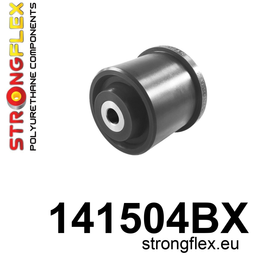 Strongflex Citroën / Peugeot Achterste montagerubber ZWART – 141504BX