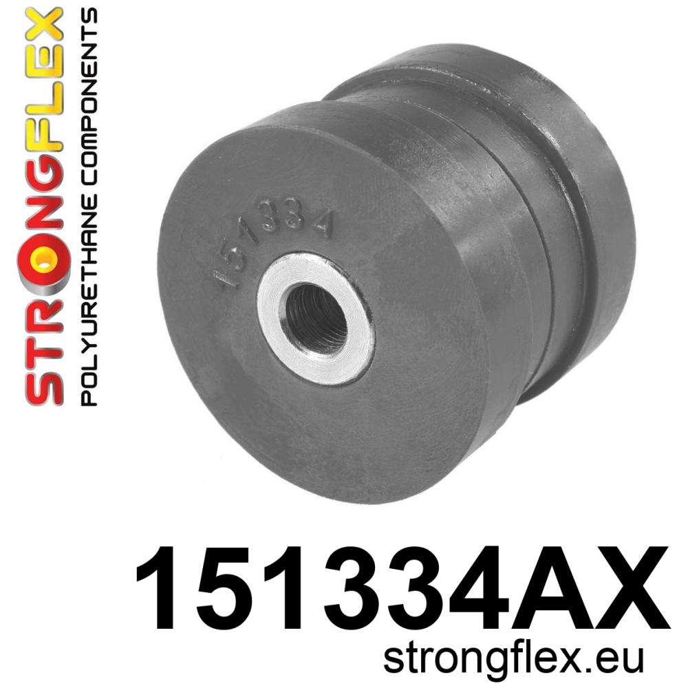 Strongflex Renault Clio Grote rubber Motorophanging SPORT ZWART – 151334AX