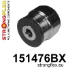 Strongflex Renault 19 / Clio / Megane Vooras onderste draagarmrubber ZWART – 151476BX