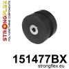 Strongflex Renault Clio Rubber Motorophanging PH II ZWART – 151477BX