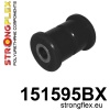 Strongflex Nissan / Renault Vooras draagarm rubber voor ZWART – 151595BX