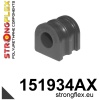 Strongflex Nissan / Renault Voorste stabilisatorrubber SPORT ZWART – 151934AX