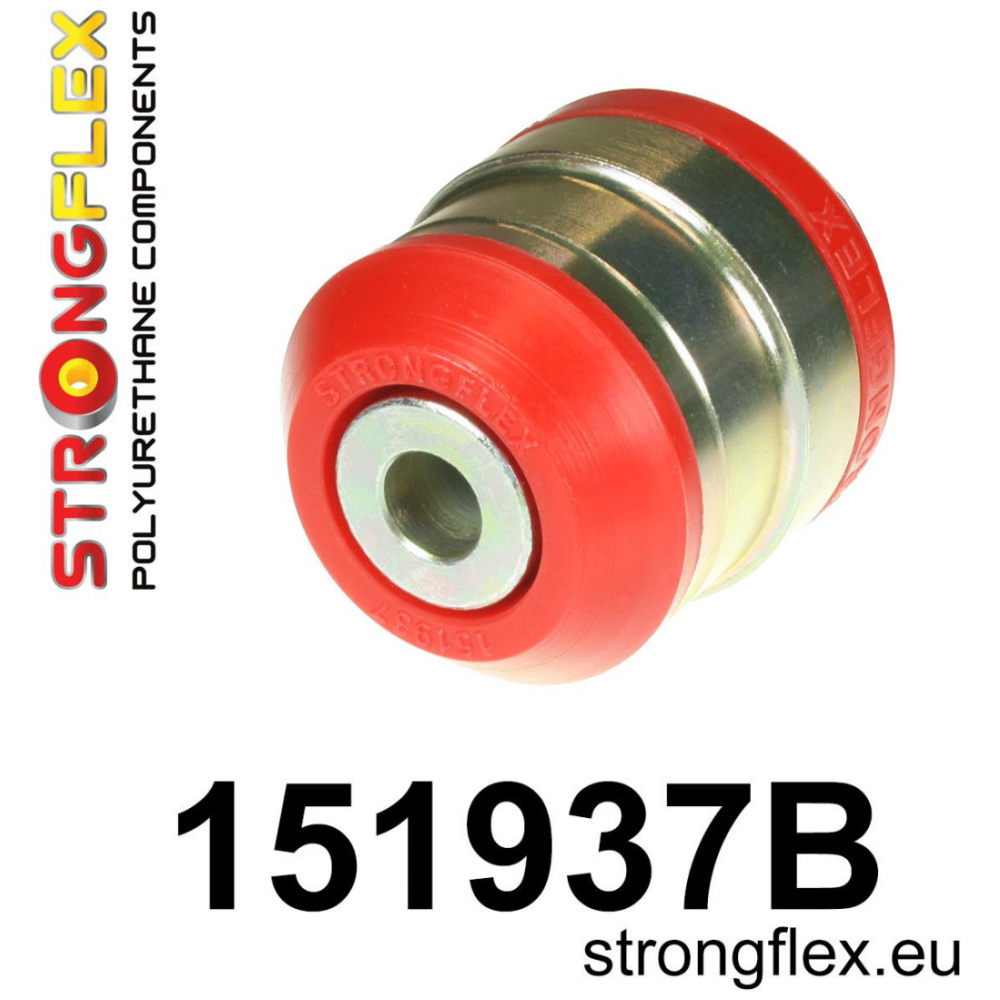 Strongflex Renault Fluence / Mégane / Scenic Front control arm rear bush 58mm – 151937B