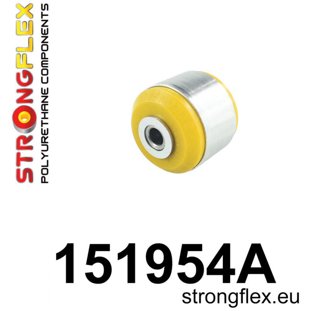 Strongflex Renault Espace / Mégane Vooras draagarm achterste rubber 76mm SPORT – 151954A