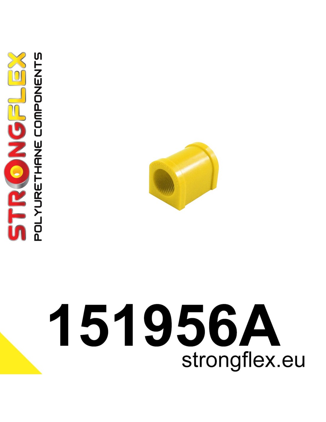 Strongflex Renault 5 / Rapid Voorste stabilisatorrubber (33mm hoogte) SPORT – 151956A 1 Strongflex Renault 5 / Rapid Voorste stabilisatorrubber (33mm hoogte) SPORT – 151956A
