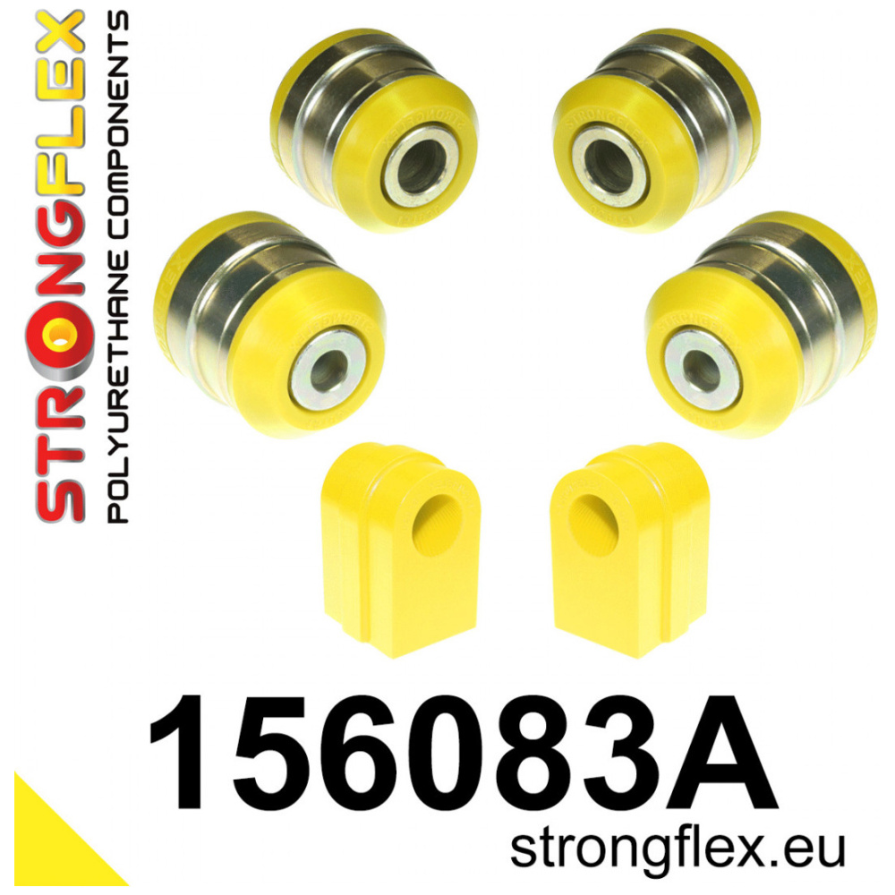 Strongflex Renault Fluence / Mégane / Scenic Vooras rubberset SPORT – 156083A