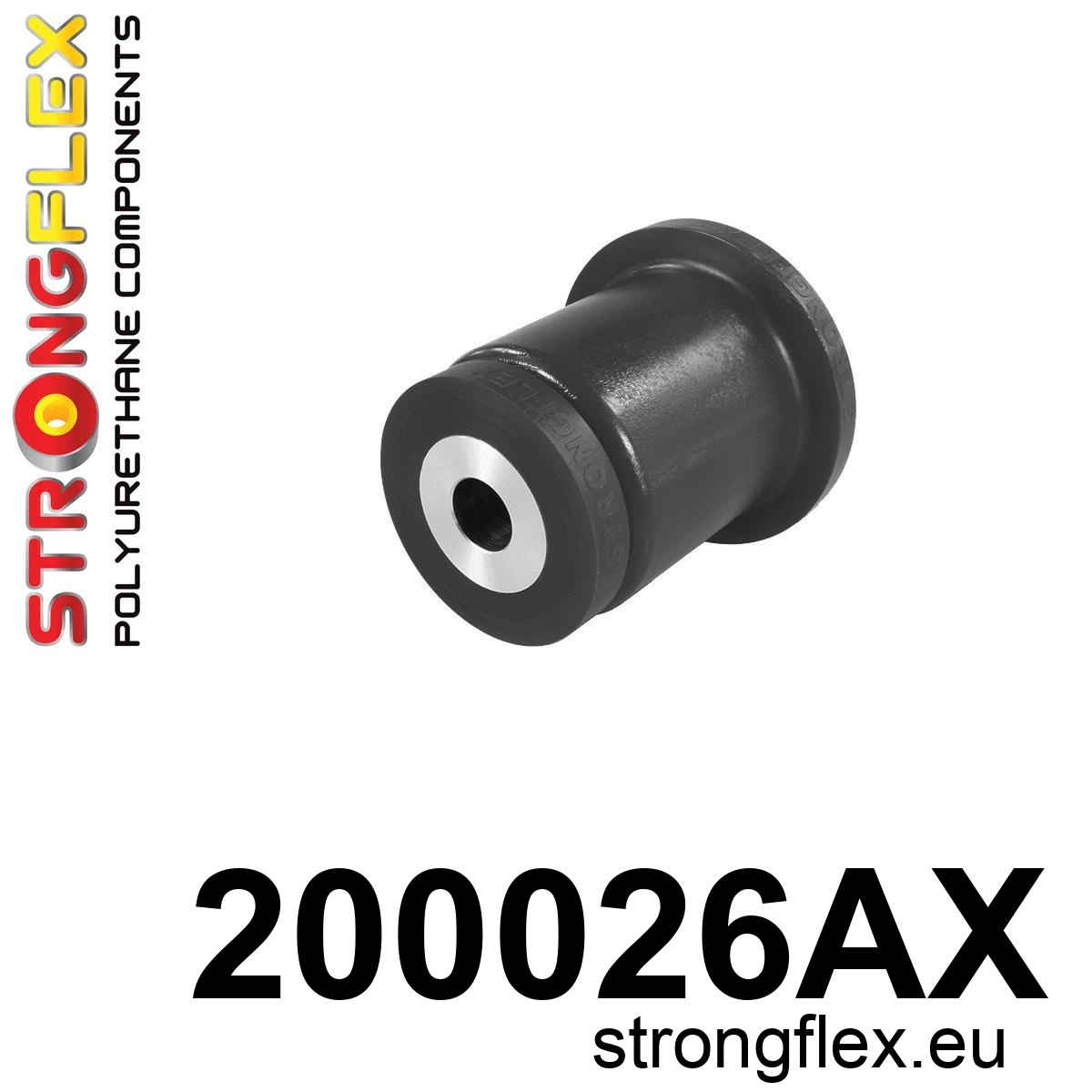 Strongflex Suzuki Kizashi Vooras-subframe voorste rubber SPORT ZWART – 200026AX 1 Strongflex Suzuki Kizashi Vooras-subframe voorste rubber SPORT ZWART – 200026AX