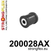 Strongflex Suzuki Kizashi Achteras-subframe rubber SPORT ZWART – 200028AX