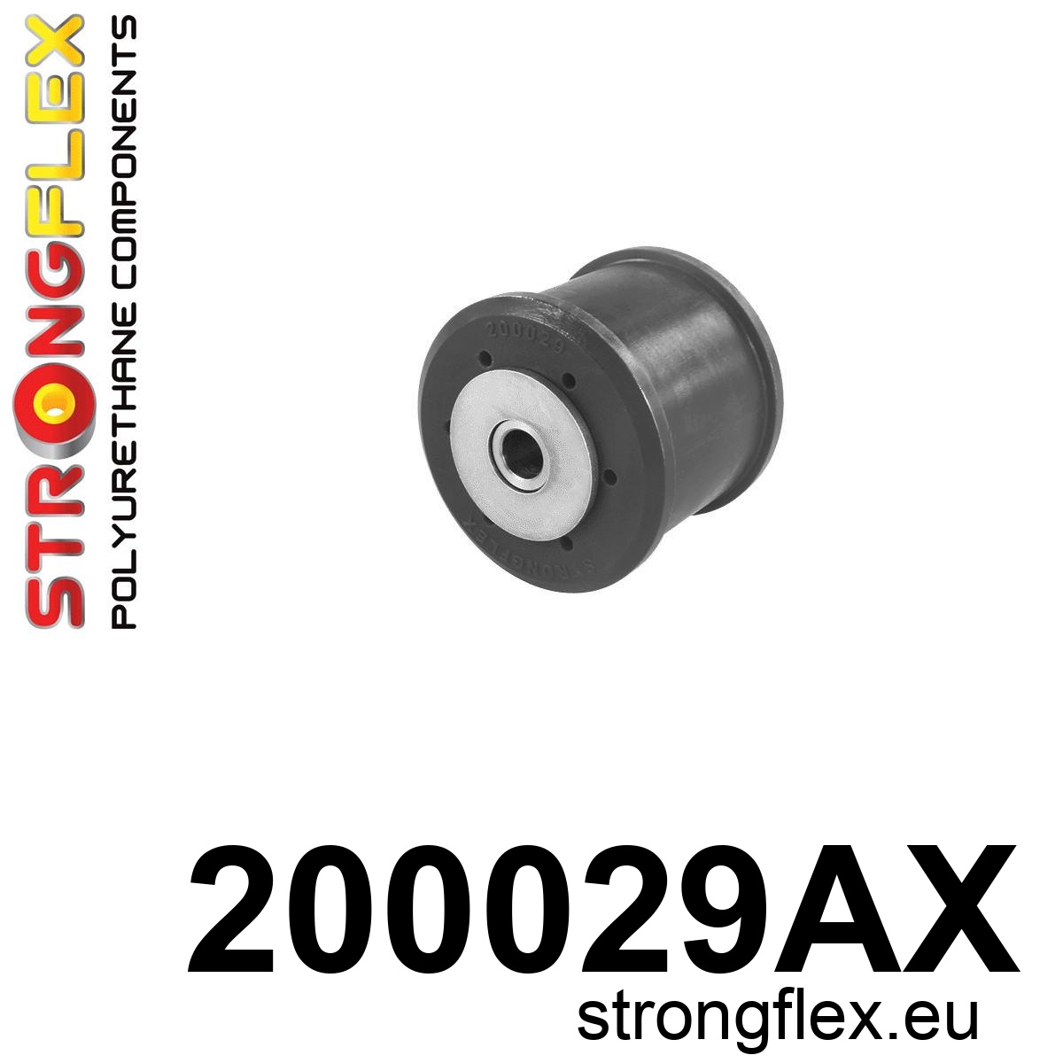 Strongflex Suzuki Kizashi Achterste differentieel rubber SPORT ZWART – 200029AX 1 Strongflex Suzuki Kizashi Achterste differentieel rubber SPORT ZWART – 200029AX