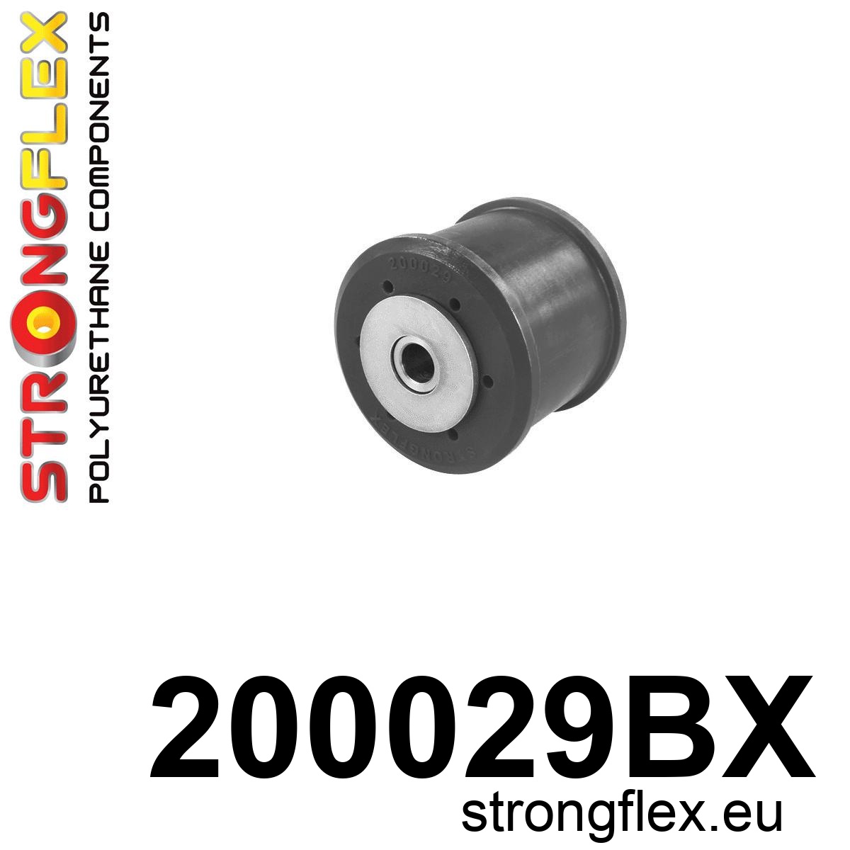 Strongflex Suzuki Kizashi Achterste differentieel rubber ZWART – 200029BX 1 Strongflex Suzuki Kizashi Achterste differentieel rubber ZWART – 200029BX
