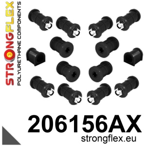 Strongflex Suzuki Jimny / Samurai / Vitara Voorste stabilisatorrubber SPORT ZWART – 200031AX