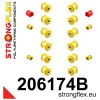 Privé: Strongflex Suzuki Jimny Complete ophangrubberset ZWART – 206174BX