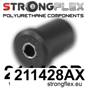 Strongflex Toyota 4Runner / Land Cruiser Rubber vooras bovenste driehoeksdraagarm SPORT ZWART – 211428AX