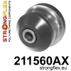 Strongflex Toyota Celica Vooras draagarm achterste rubber SPORT ZWART – 211560AX