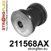 Strongflex Toyota Celica Achteras draagarm voorste rubber SPORT ZWART – 211568AX