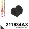 Strongflex Toyota Supra Achterste stabilisatorrubber SPORT ZWART – 211634AX