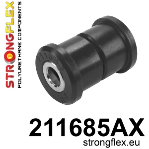 Strongflex Subaru / Toyota Vooras draagarm – voorste rubber 14mm SPORT ZWART – 211685AX
