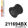 Strongflex Lexus / Toyota Achteras langsdraagarm voorste rubber 46mm ZWART – 211694BX